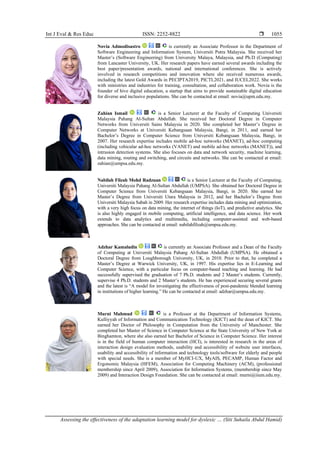 Assessing the effectiveness of the adaptation learning model for ...