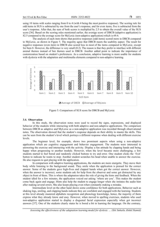 Assessing the effectiveness of the adaptation learning model for ...