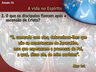 A Vida no Espírito - Ouvindo a Voz de Deus, Estudo Bíblico, Igreja Adventista