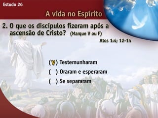 A Vida no Espírito - Ouvindo a Voz de Deus, Estudo Bíblico, Igreja Adventista
