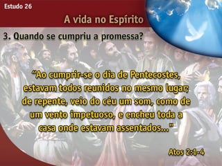 A Vida no Espírito - Ouvindo a Voz de Deus, Estudo Bíblico, Igreja Adventista