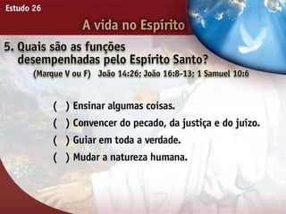 A Vida no Espírito - Ouvindo a Voz de Deus, Estudo Bíblico, Igreja Adventista