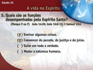 A Vida no Espírito - Ouvindo a Voz de Deus, Estudo Bíblico, Igreja Adventista