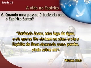 A Vida no Espírito - Ouvindo a Voz de Deus, Estudo Bíblico, Igreja Adventista