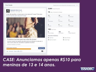 CASE: Anunciamos apenas R$10 para
meninas de 13 e 14 anos.
 