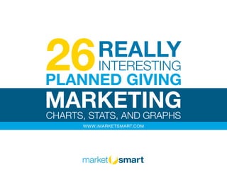 26planned giving
interesting
really
charts, stats, and graphs
marketing
www.imarketsmart.com
 