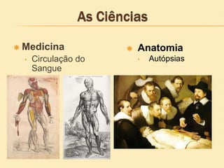  Medicina
• Circulação do
Sangue
 Anatomia
• Autópsias
 