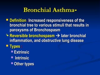 the Respiratory system most common diseases | PPT