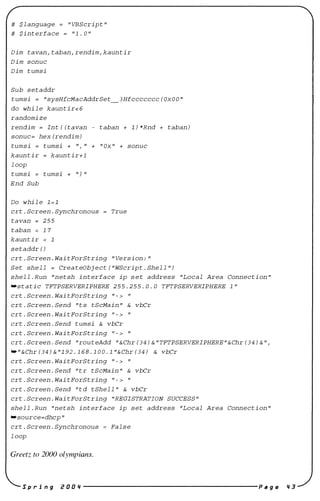 Vbcr 2600 v21 n1 (spring 2004) | PDF