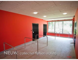 NIEUW: collectief fietsen stallen
                                    CASA   architecten
 