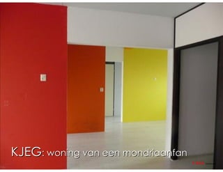 KJEG: woning van een mondriaanfan
                                    CASA   architecten
 
