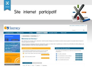 Site internet participatif
 