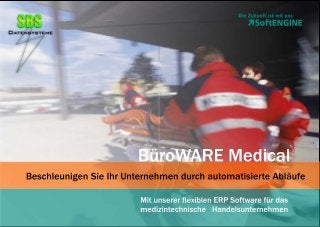 BüroWARE Medical - ERP-Software für den medizintechischen Handel