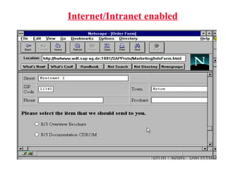 Internet/Intranet enabled 