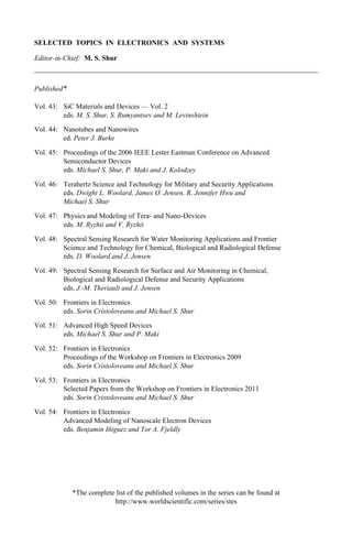 Frontiers In Electronics Advanced Modeling Of Nanoscale Electron ...