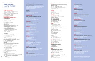 16 
17 
Groupe Europ Assistance 
Europ Assistance Holding 
Adresse postale : 7 boulevard Haussmann 
75309 Paris Cedex 09 - France 
Bureaux : 1-3 avenue François Mitterrand 
93200 Saint-Denis - France 
Tél. : +33 (0) 1 58 34 23 00 
Europ Assistance - 
Global Corporate Solutions (GCS) 
GCS Headquarters 
Europ Assistance - IHS Services SAS 
7 boulevard Haussmann 
75309 Paris Cedex 09 
France 
Tél. : +33 (0)1 58 34 23 79 
GCS - ITPA Division 
CMN Global Inc. 
150 Commerce Valley Drive West, 9th Floor 
Thornhill - Ontario - Canada L3T 7Z1 
Tél. : +1 905 669 4333 
Care Management Network Inc. 
83 Sandringham House, Shirley Street 
P. O. Box AP 59217 slot 2052 
Nassau - Bahamas 
Tél. : +1 242 397 04 27 
GCS Angola 
Europ Assistance IHS Services Angola, Lda 
Rua Comandante Stona n°144 
Bairro Alvalade - Luanda - Angola 
Tél. : +244 222 012 639 
GCS Tchad 
Europ Assistance IHS Services Tchad 
Route de Farcha, Base SOGEA SATOM, Porte n°5, 
BP 762 - N’Djaména - Tchad 
Tél. : +235 22 52 31 00 
GCS Congo 
Europ Assistance-IHS Services Congo SARLU 
CMC Medico Medical Center 
c/o CMC Medico, Quartier Centre-Ville 
B.P.4473 Pointe Noire - Congo 
GCS Polynésie Française 
Europ Assistance Océanie 
22 rue Nansouty 
BP 40196, 98713 
Papeete, Tahiti, Polynésie Française 
Tél. : +689 50 78 50 
GCS Nigeria 
EA-IHS Services Nigeria Limited 
Bishop Moynagh Avenue, State Housing Estate - PMB 
1017 Cross river state - Calabar - Nigeria 
RC: 860878 
Tél. : +234 706 782 7241 
Chine 
Europ Assistance Travel Assistance Services 
(Beijing) Co Ltd 
Rm 2107, The Exchange Beijing, 
No 118 Yi, Jianguo Rd, Chaoyang District, 
100022 Beijing, P.R. 
Tél. : +86 10 6567 8005 
Espagne 
Europ Assistance España SA 
Calle Orense, 4 
28020 Madrid 
Tél. : +34 91 514 99 00 
États-Unis 
Europ Assistance USA 
4330 East West Highway, Suite 1000 
Bethesda, MD 20814 
Tél. : +1 240 330 1000 
CSA Travel Protection 
4181 Ruffin Road, Suite 150 
San Diego, CA 92123 
Tél. : +1 858-810-2004 
France 
Europ Assistance France 
1 promenade de la Bonnette 
92633 Gennevilliers Cedex 
Tél. : + 33 (0)1 41 85 85 85 
Bien-Être à la Carte - Bien-Être Assistance 
1, rue Mozart 
92587 Clichy Cedex 
Tél. : +33 (0)1 53 58 73 00 
Icare 
160 bis rue de Paris 
92100 Boulogne 
Tél. : + 33 (0)1 41 10 19 00 
Océalis 
14 terrasse Bellini 
92800 Puteaux 
Tél. : +33 (0)1 70 72 46 10 
Grèce 
Europ Assistance Greece 
Pireus st. 205  Panagi Tsaldari 
Tavros 17778 ,Athens 
Tél. : +30 210 349 7000 
Hongrie 
Europ Assistance Hungary 
1134 Budapest 
Dévai utca 26-28 
Tél. : +36 1 458 44 25 
Inde 
Europ Assistance India Pvt. Ltd. 
C-301, Business Square 
Andheri Kurla Road, Chakala 
Andheri (East), Mumbai - 400093 
Tél. : +91 22 6734 7878 
Irlande 
Europ Assistance Holding Irish Branch 
3rd floor, 13-17 Dawson St 
Dublin 2 
Tél. : +353 (0) 1 897 3200 
GCS Afrique du Sud 
Europ Assistance International Health Solutions 
(Proprietary) Limited 
Valley View Office Park, 680 Joseph Lister Street, 
Constantia Kloof Extension 31 Florida 1709 - 
Republic of South Africa 
Tél. : +27 11 991 9032 
GCS USA 
GMMI Inc. 
1300 Concord Terrace, Suite 300, 
Sunrise FL 33323 USA 
Tél. : +1 954 370 6404 
Afrique du Sud 
Europ Assistance South Africa (Pty) Ltd 
Valley View Office Park 
680 Joseph Lister Street 
Constantia Kloof, Ext 31 
Tél. : +27 (0)11 991 8000 / 9000 
Allemagne 
Europ Assistance Versicherungs-AG 
Infanteriestrasse 11 
D-80797 München 
Tél. : +49 (0)89 55 987 0 
Argentine 
Europ Assistance Argentina 
Carlos Pellegrini 1149 8 piso 
C1009ABW Buenos Aires 
Tél. : +54 11 43 22 47 00 
Autriche 
Europ Assistance Gesellschaft m.b.H. 
Kratochwjlestrasse 4 
1220 Wien 
Tél. : +43 1 319 55 70 
Belgique 
Europ Assistance Belgium SA 
Bld. du Triomphe 172 
1160 Bruxelles 
Tél. : + 32 (0) 2 533 75 75 
Brésil 
Europ Assistance Brasil 
Alameda Tocantins, 125 - 3º, 5º ao 9º e 
17º andares 
CEP: 06455-020 - Alphaville - Barueri - SP 
Tél. : +55 11 4133 9080 
Canada 
Europ Assistance Canada 
150 Commerce Valley Drive West, 9th Floor 
Thornhill, Ontario L3T 7Z3 Canada 
Tél. : +1 905 669-4333 
Tél. : +1 800 310 6970 
Chili 
Europ Assistance Chile 
Avenida Andrés Bello 2115, Piso 2, Providencia, 
Santiago de Chile 
Tél. : + 56 (2) 25 83 68 00 
Italie 
Europ Assistance Italy 
Piazza Trento, 8 
20135 Milano 
Tél. : + 39 02 58 38 41 
Pologne 
Europ Assistance Polska 
ul. Wołoska 5 
02-675 Warsaw 
Tél. : +48 22 205 50 00 
Portugal 
Europ Assistance, Companhia Portuguesa 
de Seguros, SA 
Avenida Columbano Bordalo Pinheiro nº75 
10º andar 
1070-061 Lisbon 
Tél. : +351 21 386 00 03 
République Tchèque 
Europ Assistance Czech Republic 
Na Pankraci 1683/127 
Czech republic 
140 00 Praha 4 
Tél. : +420 221 586 111 
Roumanie 
Europ Assistance Romanian Branch 
59th Popa Tatu Street, 2nd Floor, 6th Flat 
010803, Bucharest 
Tél. : +40 213 006 096 
Russie 
Europ Assistance CIS 
Letnikovskaya st. 11/10, b.3 
115114 Moscow 
Tél. : +7495 787 2179 
Serbie 
Europ Assistance Hungary - Ogranak u Beogradu 
Gandijeva 76a, 11070 Novi Beograd 
Tél. : +381 (11) 228 45 82 
Singapour 
Europ Assistance Worldwide Services Pte Ltd 
3 Pickering Street #02-15 Nankin Row 
China Square Central 
Singapore 048660 
Tél. : +65 6557 2129 
Suisse 
Europ Assistance Suisse 
Air Center - Chemin des Coquelicots 16 
1214 Vernier / Genève 
Tél. : +41 22 939 22 44 
Turquie 
Europ Assistance Yardım ve Destek Hizmetleri 
Ticaret Anonim Sirketi 
Ortaklar Caddesi Bahçeler Sokak No:20 
Kat:2 Mecidiyeköy / Istanbul 
Tél. : +90 (0) 212 337 20 02 
NOS FILIALES 
DANS LE MONDE 
———— 
Retrouvez toutes les filiales du Groupe Europ 
Assistance sur www.europ-assistance.com 
 