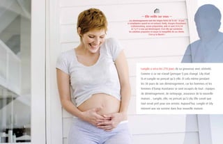 — Elle veille sur vous — 
Lungile a vécu les 270 jours de sa grossesse avec sérénité. 
Comme si sa vie n’avait (presque !) pas changé. Lily était 
là et Lungile ne pensait qu’à elle. Et cela même pendant 
les 30 jours de son déménagement, car les hommes et les 
femmes d’Europ Assistance se sont occupés de tout : équipes 
de déménagement, de nettoyage, assurance de la nouvelle 
maison… Lungile, elle, ne pensait qu’à Lily. Elle savait que 
tout serait prêt pour son arrivée. Aujourd’hui, Lungile et Lily 
mènent une vie sereine dans leur nouvelle maison. 
08 
09 
Les déménagements sont des étapes fortes de la vie – et pas 
si compliquées quand on est entouré. Émily, chargée d’assistance 
à Johannesburg, assure préparation, aide et suivi 24 h/24 
et 7 j/7 à ceux qui déménagent. C’est elle qui coordonne 
les solutions proposées et assure la tranquillité de ses clients. 
C’est ça la liberté ! 
 