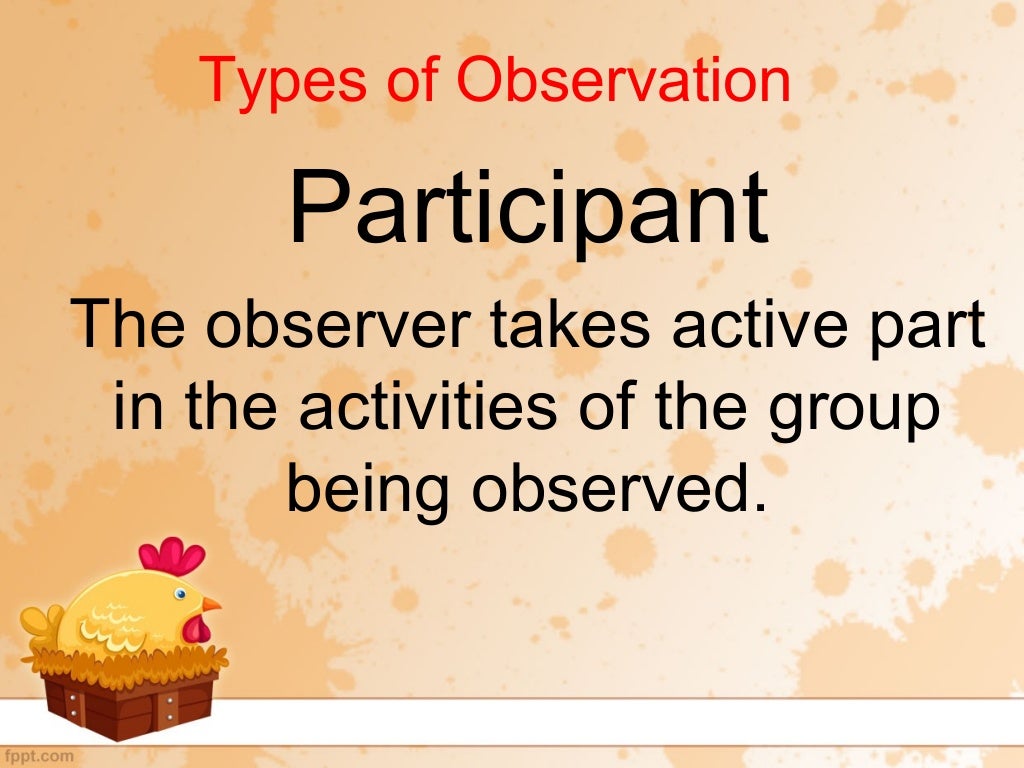 Observation In Research