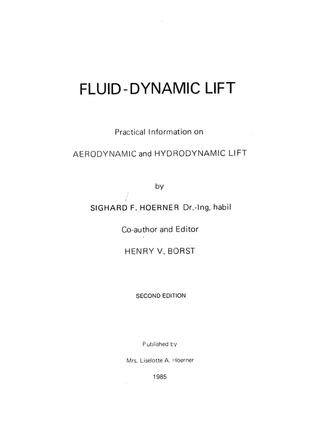 26107035 hoernerfluiddynamiclift1985 PDF