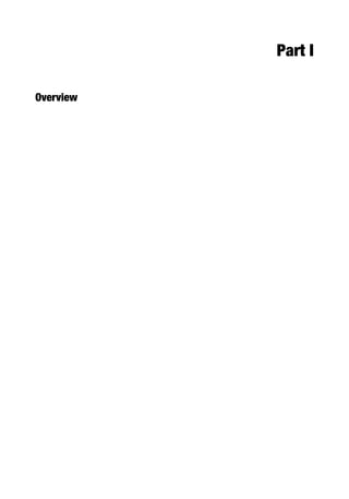 Part I
Overview
 