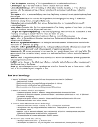 An Introduction To Child Development 3rd Edition Thomas Keenan | PDF