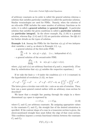 Partial Differential Equations Osamu Sano | PDF