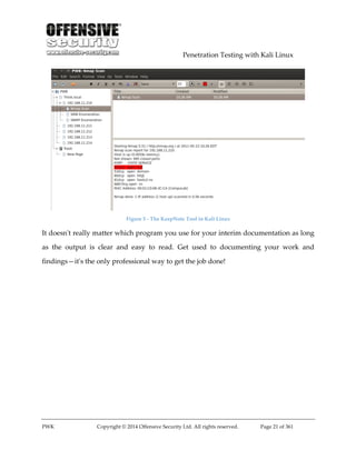 Penetration Testing With Kali Linux V101 Offensive Security | PDF