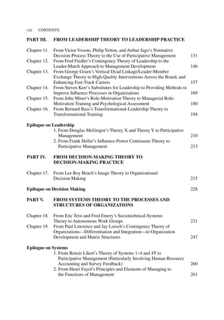 Organizational Behavior 4 From Theory To Practice John B Miner | PDF