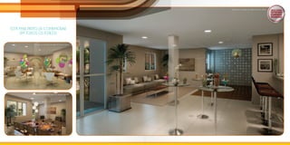 Perspectiva ilustrada do salão de festas adulto



                                                                                                                                                      *
                                                                                                                   Co                                 o
                                                                                                                                                   tiv




                                                                                                                   *
                                                                                                                     nfo                      c ri
                                                                                                                        r   me M         es
                                                                                                                                emorial D




ESTÁ MAIS PERTO DE COMEMORAR
     EM TODOS OS ESTILOS.

             Perspectiva ilustrada do salão de festas infantil




           Perspectiva ilustrada do salão do espaço gourmet
 