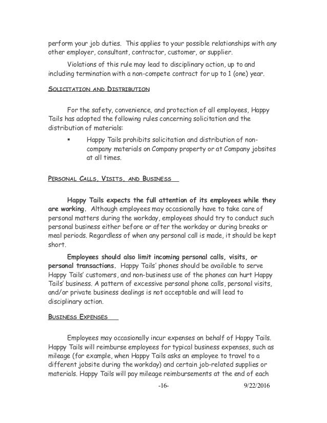 Employee Handbook New