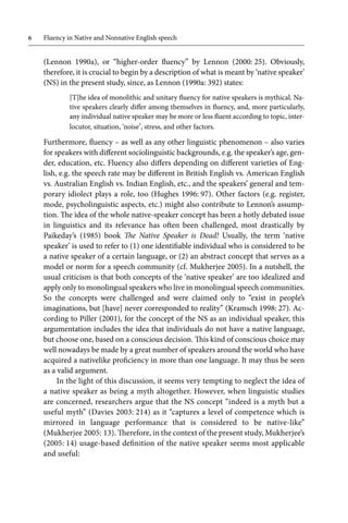 Fluency In Native And Nonnative English Speech Sandra Gtz | PDF