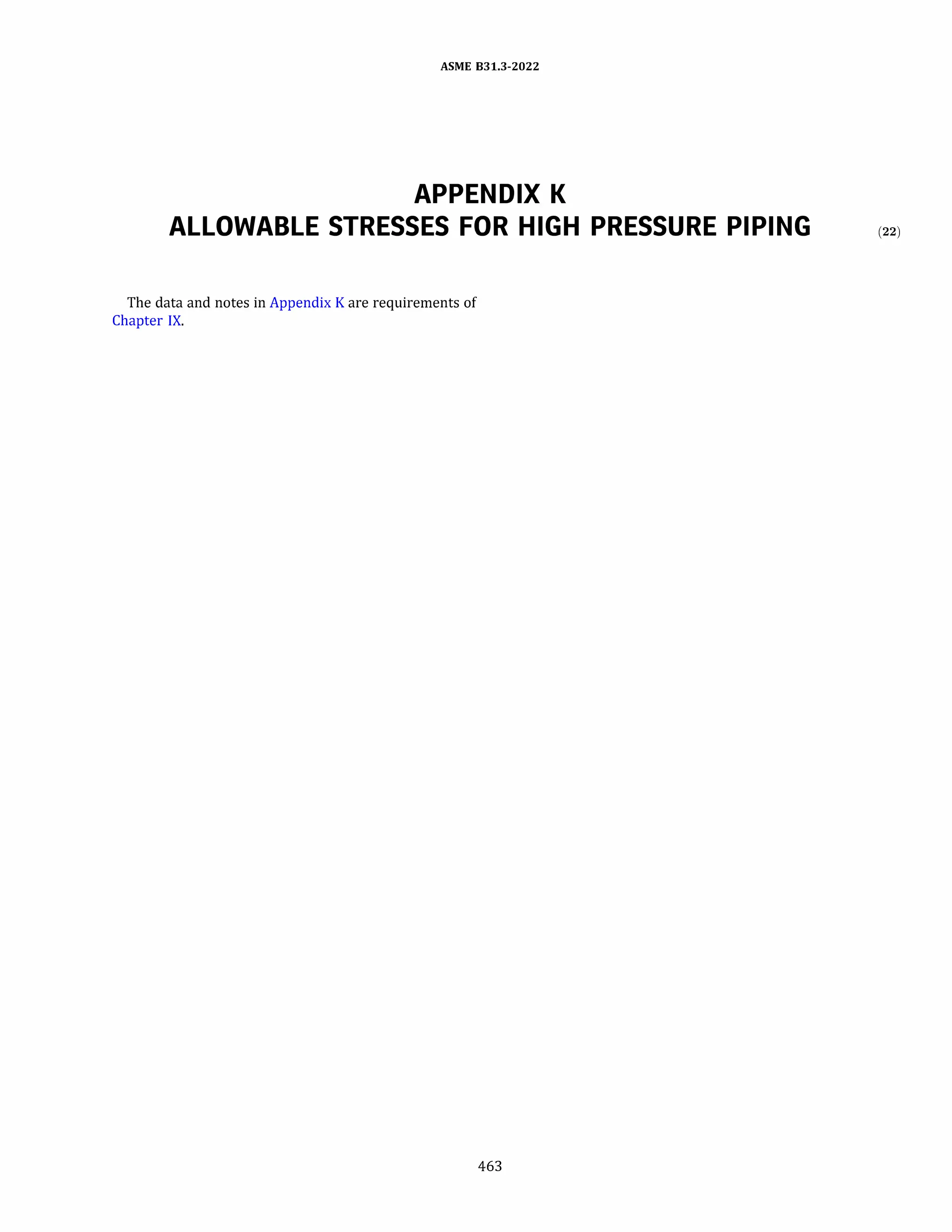 ASME B31.3 2022 Procces piping code for b31.3