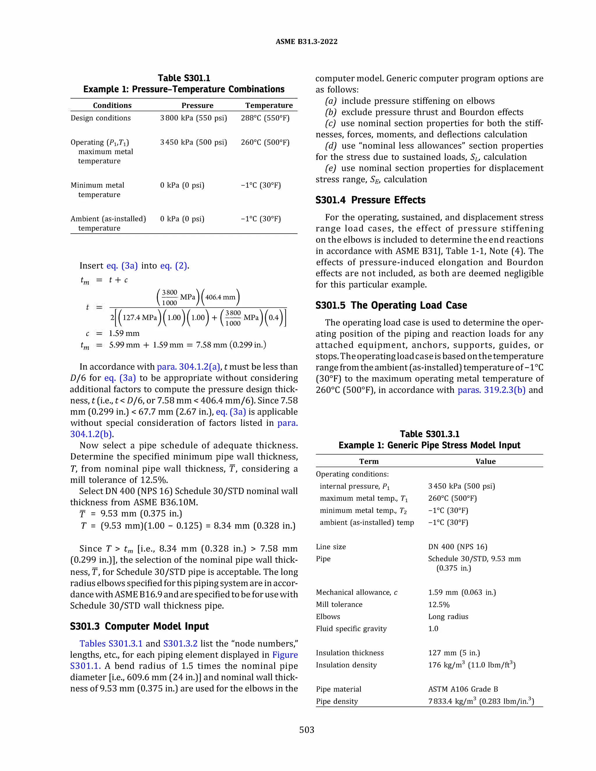ASME B31.3 2022 Procces piping code for b31.3