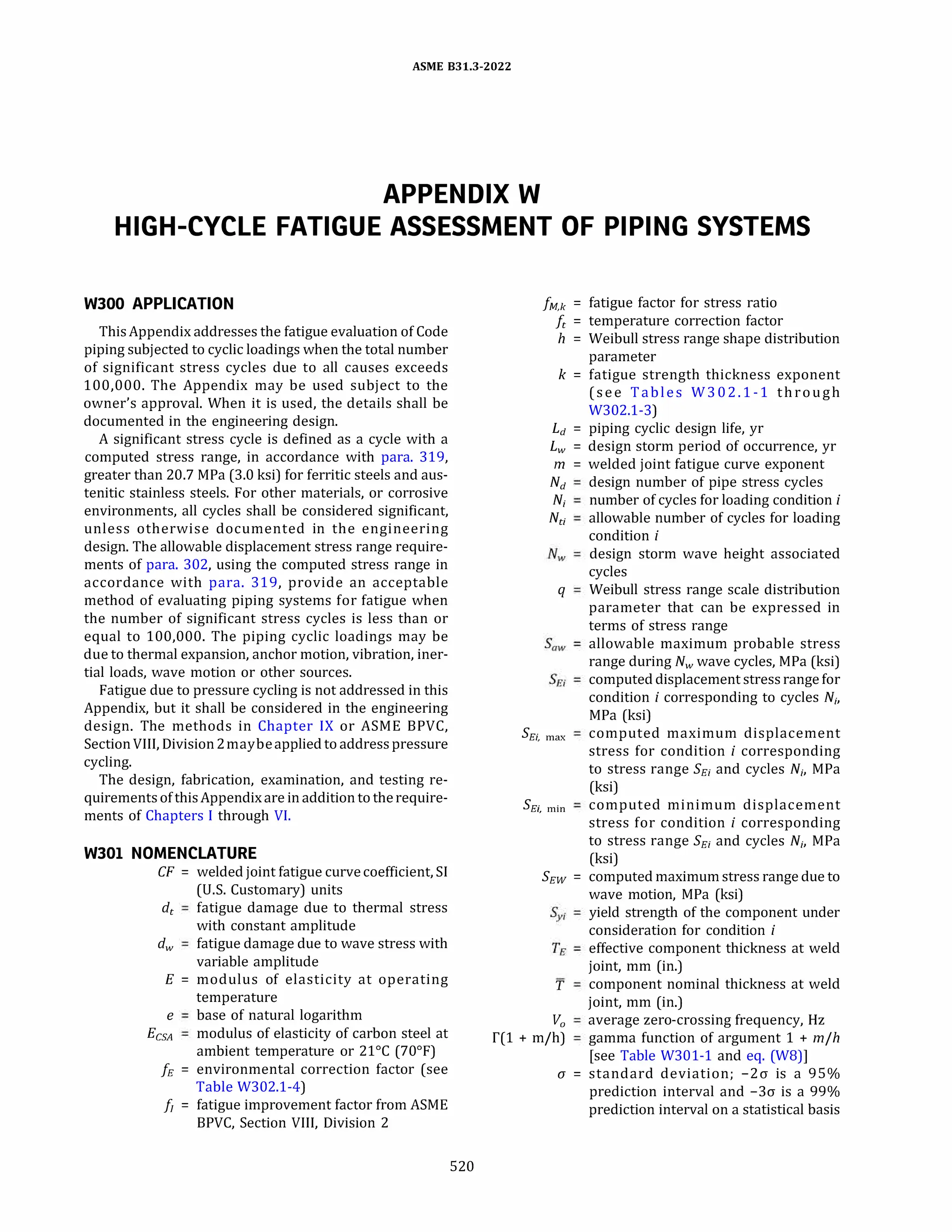 ASME B31.3 2022 Procces piping code for b31.3