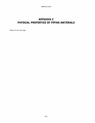ASME B31.3 2022 Procces piping code for b31.3