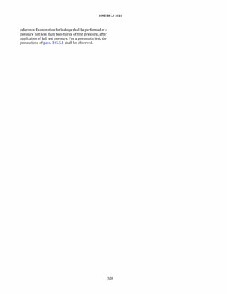 ASME B31.3 2022 Procces piping code for b31.3