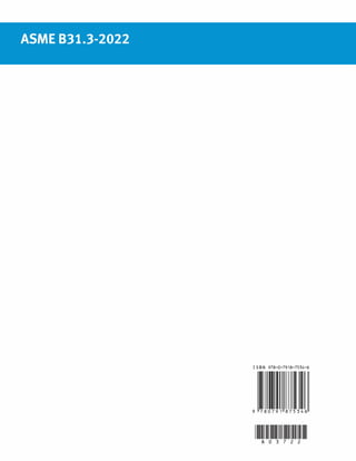 ASME B31.3 2022 Procces piping code for b31.3