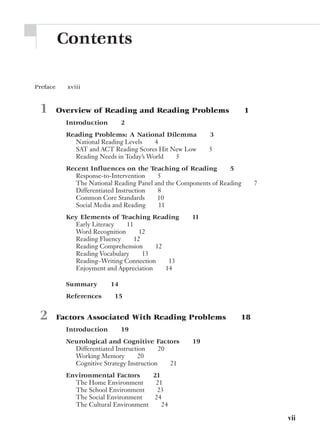 Reading problems assessment and teaching strategies Caldwell | PDF