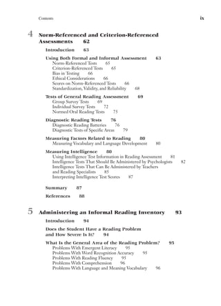 Reading problems assessment and teaching strategies Caldwell | PDF