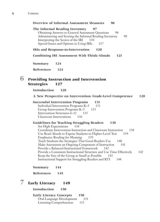 Reading problems assessment and teaching strategies Caldwell | PDF