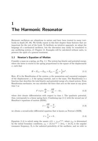 Classical And Quantum Parametric Phenomena Oded Zilberberg Alexander ...