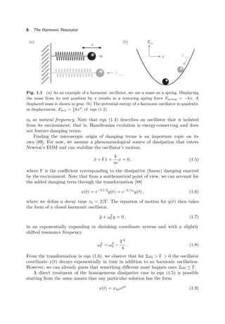 Classical And Quantum Parametric Phenomena Oded Zilberberg Alexander ...