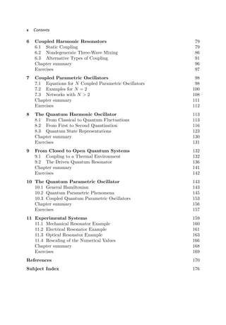 Classical And Quantum Parametric Phenomena Oded Zilberberg Alexander ...