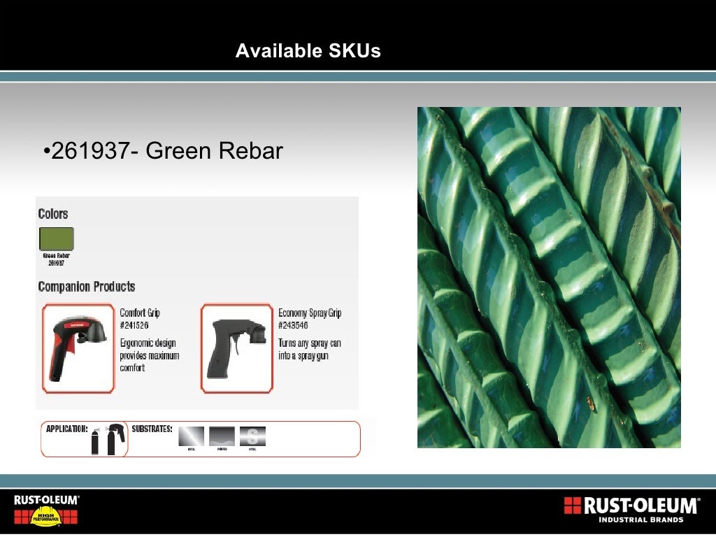 RB1600 System Rebar Epoxy Aerosol By Rustoleum