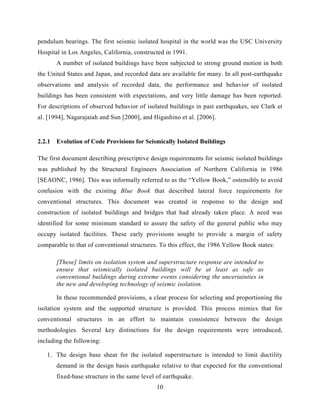 The Use Of Base Isolation Systems To Achieve Complex Seismic ...