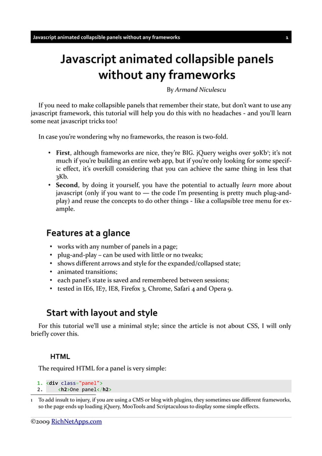 collapsible-panels-tutorial | PDF
