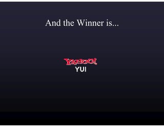 And the Winner is...
 