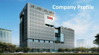 Shenzhen Clou Electronics Co., Ltd
www.szclou.com
Company Profile
 