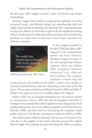 Fabless The Transformation Of The Semiconductor Industry Daniel Nenni | PDF