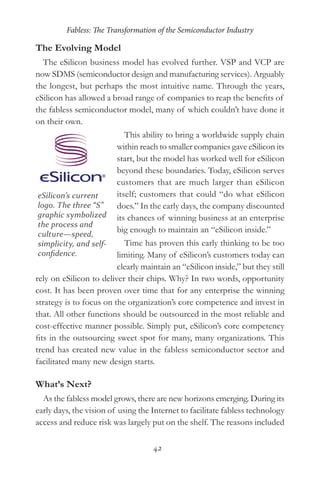 Fabless The Transformation Of The Semiconductor Industry Daniel Nenni | PDF